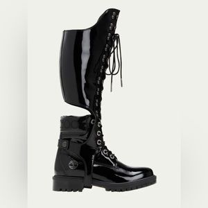 Jimmy Choo x Timberland Crystal Eyelet Convertible Shaft Boot